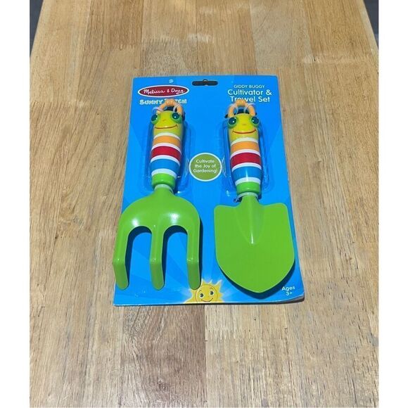 Melissa & Doug Giddy Buggy Cultivator Set NEW Shovel & Rake Only - Picture 1 of 6